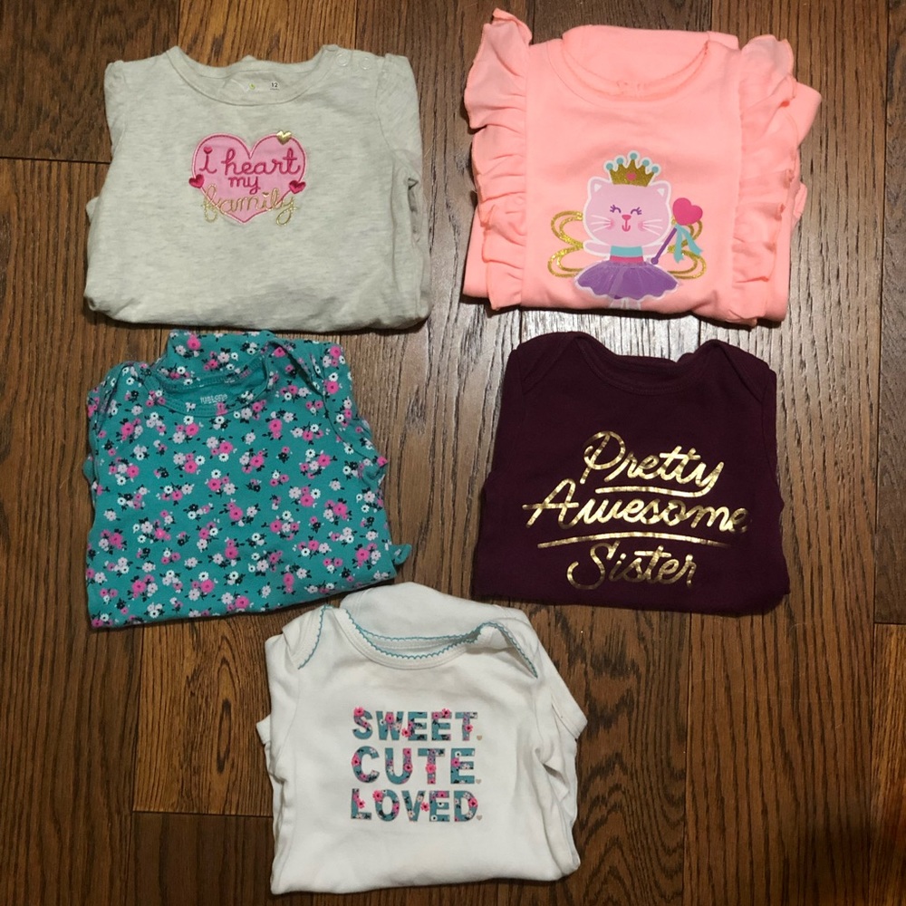 Bundle of Long sleeve onesies